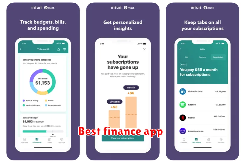 Best finance app